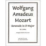 Serenade in D Major, 3 violins; Mozart (Birchwood Music)