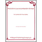 Six Duos for two violins; Maddalena Lombardini Sirmen (Hildegard)
