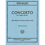 Concerto in F Major, No. 34, RV551, 3 violins; Vivaldi (International)