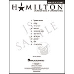 Hamilton, Ukulele Selections; Lin-Manuel Miranda (Hal Leonard)