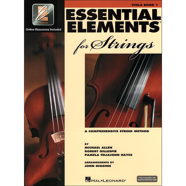 Essential Elements for Strings, book 1 with online audio access, for viola (Hal Leonard)