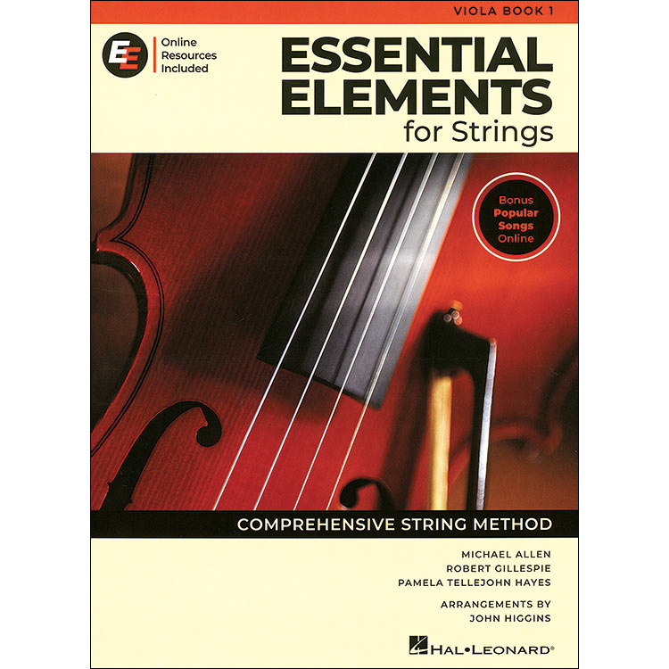 Essential Elements, Book 1 for viola (2025 edition); Allen