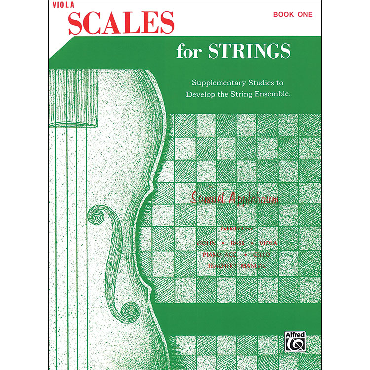 Scales for Strings, book 1, Viola; Samuel Applebaum (Alfred)
