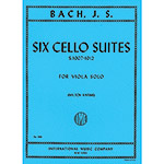 Six Cello Suites for Viola BWV 1007-12  (Katims); Johann Sebastian Bach (International)