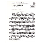 Six Cello Suites for Viola, 1007-1012;  Johann Sebastian Bach (Ricordi)