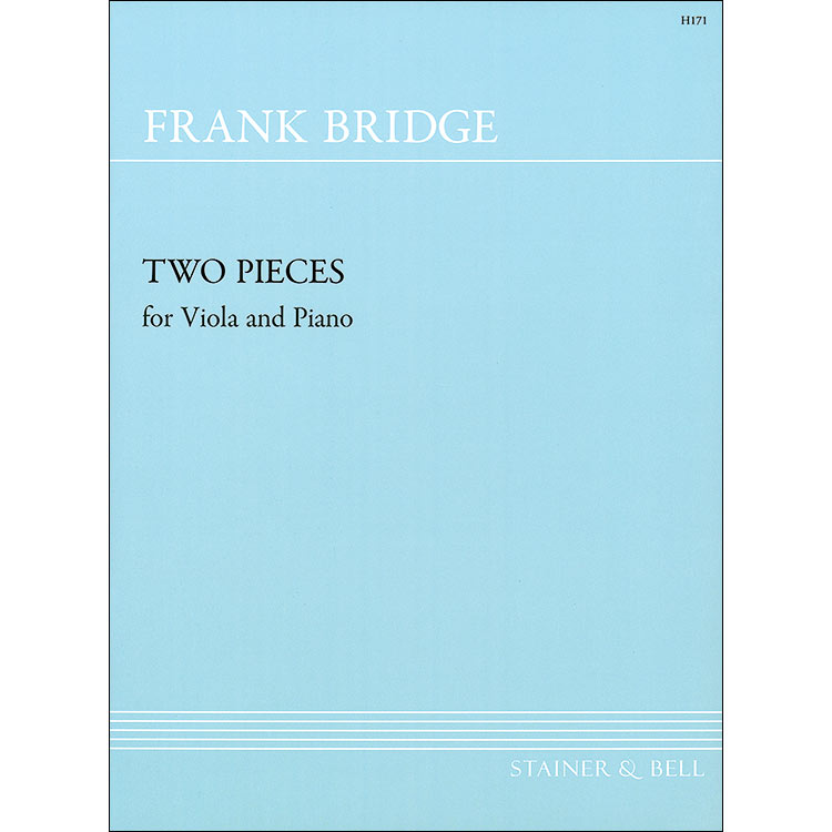 Two Pieces for Viola and Piano; Frank Bridge (Stainer & Bell)