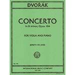Cello Concerto in B Minor, op.104, transposed for viola; Antonin Dvorak (International)