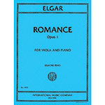 Romance, Op. 1, for viola and piano; Edward Elgar (International)