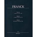 Sonata in A Major for viola and piano (urtext); Cesar Franck (Barenreiter Verlag)