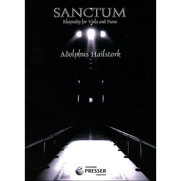 Sanctum, Rhapsody for Viola & Piano; Hailstork (TP)