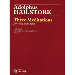Three Meditations for viola and organ; Adolphus Hailstork (Theodore Presser)