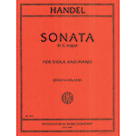 Sonata in C Major, viola and piano; George Frederic Handel (International)