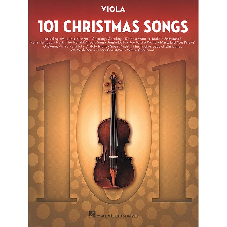 101 Christmas Songs for Viola (Hal Leonard)