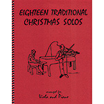 Eighteen Traditional Christmas Solos, viola with piano