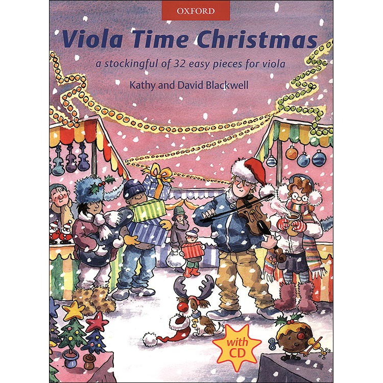Viola Time Christmas, book/CD; Kathy & David Blackwell (Oxford)