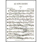 42 Studies, viola; Kreutzer (Int)