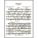 Sonata in Bb Major, Viola; Jean Baptiste Loeillet de Gant