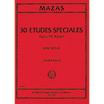 Etudes Speciales, op. 36, book 1, Viola; Jacques-Fereol Mazas (International)