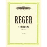 Three Suites for Viola Solo, Op 131d; Max Reger (Peters)