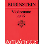 SO: Sonata in F minor, Op. 49 for viola and piano; Anton Rubinstein (Amadeus Verlag)