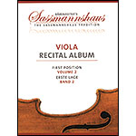 Viola Recital Album, Volume 2, for viola and piano (Barenreiter's Sassmannshaus Series)