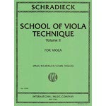 School of Viola Technique, volume 2 (edited by Paul Neubauer/Louis Pagels); Henry Schradieck (International Music Company)