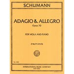 Adagio and Allegro, op. 70, viola; Robert Schumann (International)