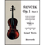 School of Technic for Viola, opus 1/1; Otakar Sevcik (Bosworth)