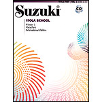 Suzuki Viola School, Volume 1, Book with CD - International Edition