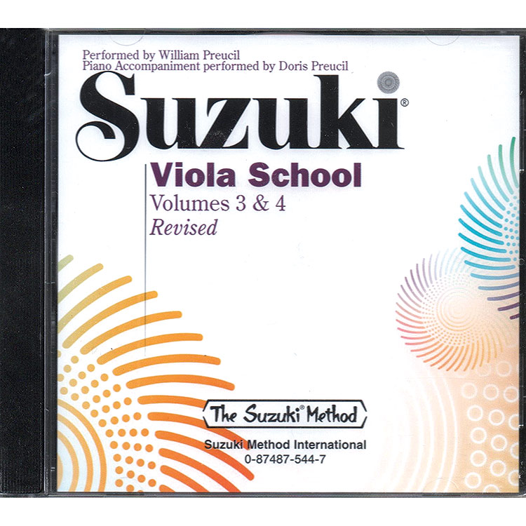 Suzuki Viola School, CD volume 3-4 (Preucil)