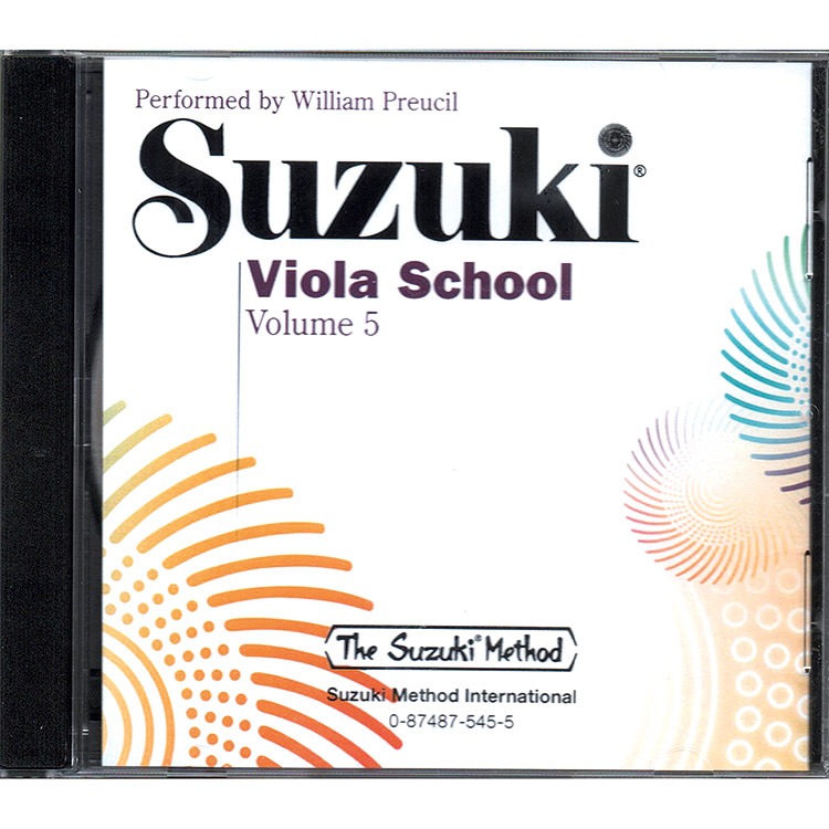 Suzuki Viola School, CD volume 5 (Preucil)