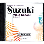 Suzuki Viola School, CD volume 5 (Preucil)