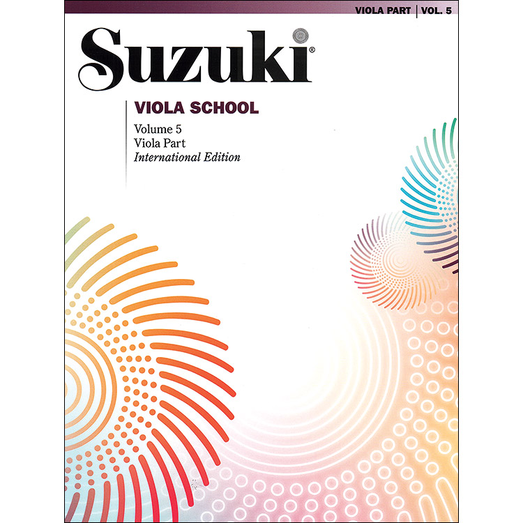 Suzuki Viola School, Volume 5 - International Edition