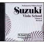 Suzuki Viola School, CD volume 6 (Preucil)