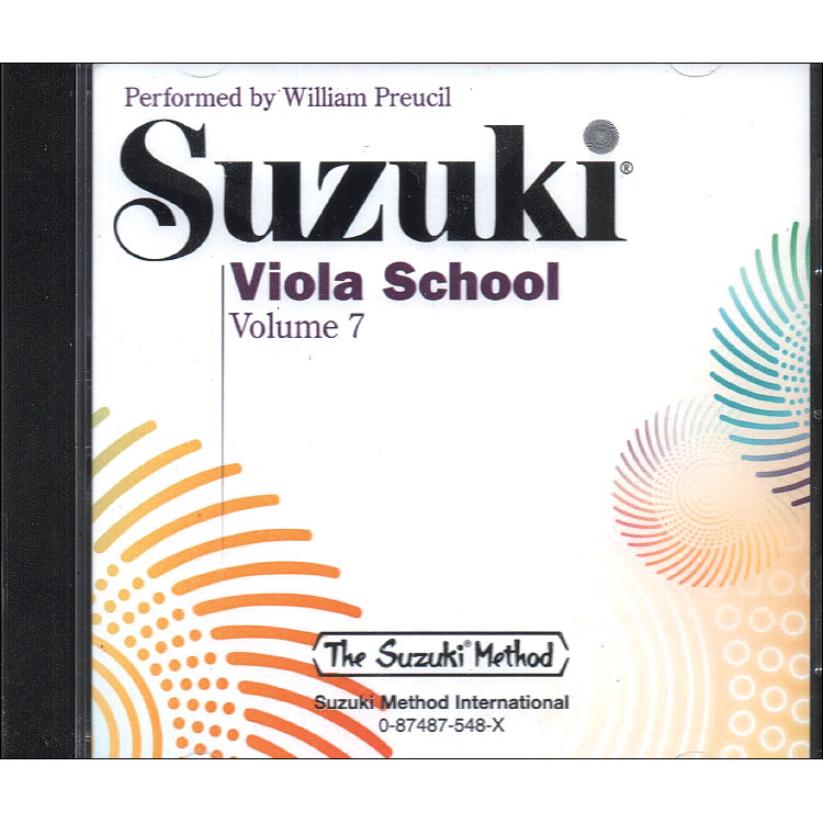 Suzuki Viola School, CD volume 7 (Preucil)