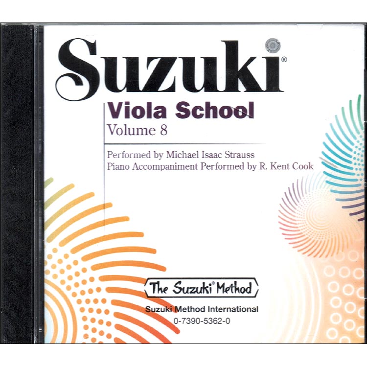 Suzuki Viola School, Volume 8, Book with CD