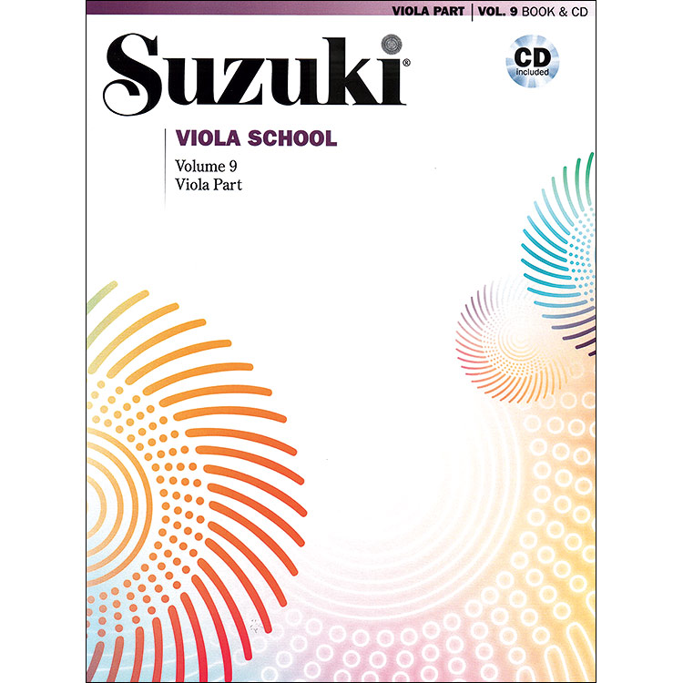 Suzuki Viola School, Volume 9, Book with CD