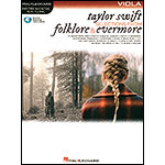 Taylor Swift: Selections from Folklore & Evermore for Viola with Online Audio (Hal Leonard)