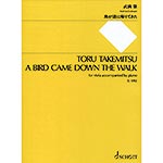 A Bird Came Down the Walk for viola and piano; Toru Takemitsu (Schott Editions)