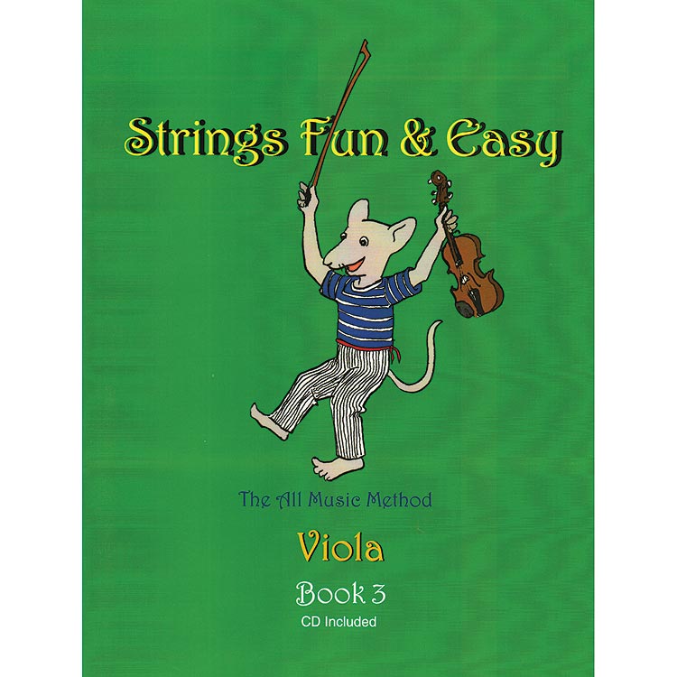 Strings Fun & Easy, viola book 3 with CD; David Tasgal (DT)