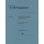 Concerto in G Major for viola and piano (urtext); Georg Philipp Telemann (G. Henle Verlag)