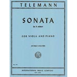 Sonata in A Minor for viola and piano; Georg Philipp Telemann (International)