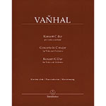 Concerto in C Major for viola and piano (urtext); Jan Krtitel Vanhal (Barenreiter Verlag)