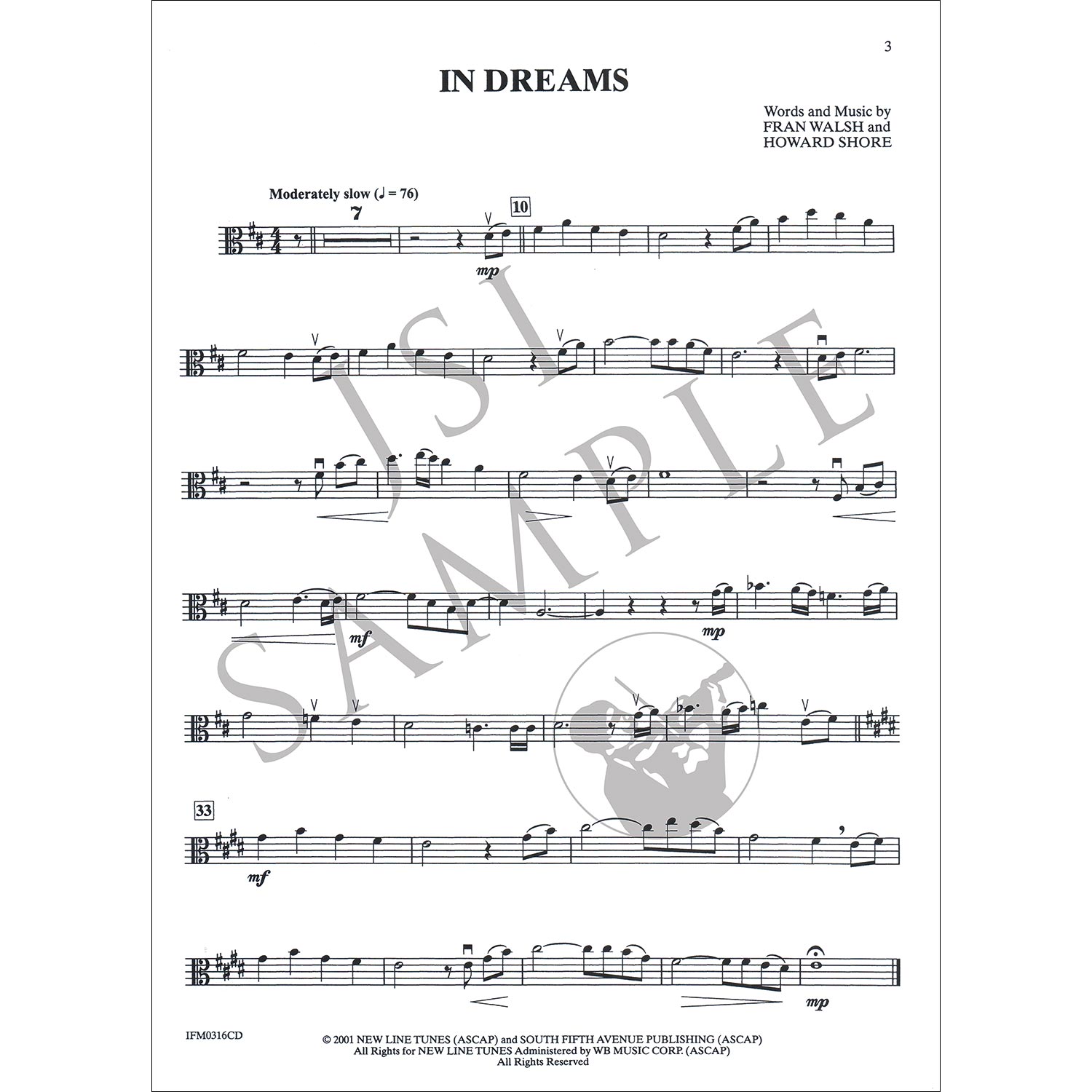 Movie Instrumental Solos, viola book with CD; Various