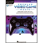 Popular Video Game Music for viola with play-along online audio