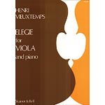 Elegie for Viola and Piano, op. 30; Henri Vieuxtemps (Stainer & Bell)