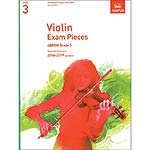 Violin Exam Pieces 2016-2019, Grade 3 (ABRSM)