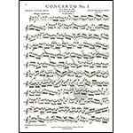 Concerto No. 1 in A Minor, BWV 1041, for violin and piano; Johann Sebastian Bach (International)