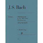 Concerto No. 2 in E Major, BWV 1042 (urtext) for violin and piano; Johann Sebastian Bach (Henle)