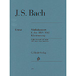 Concerto No. 2 in E Major, BWV 1042 for violin and piano; Johann Sebastian Bach (Henle)